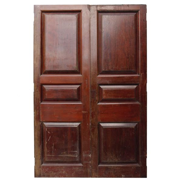 Set of Victorian Mahogany Double Doors