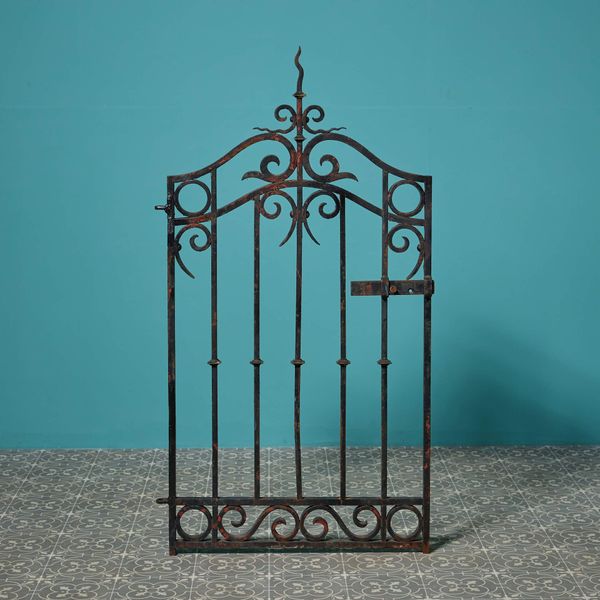 Reclaimed English Wrought Iron Pedestrian Gate