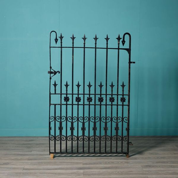 Antique Wrought Iron Side Gate