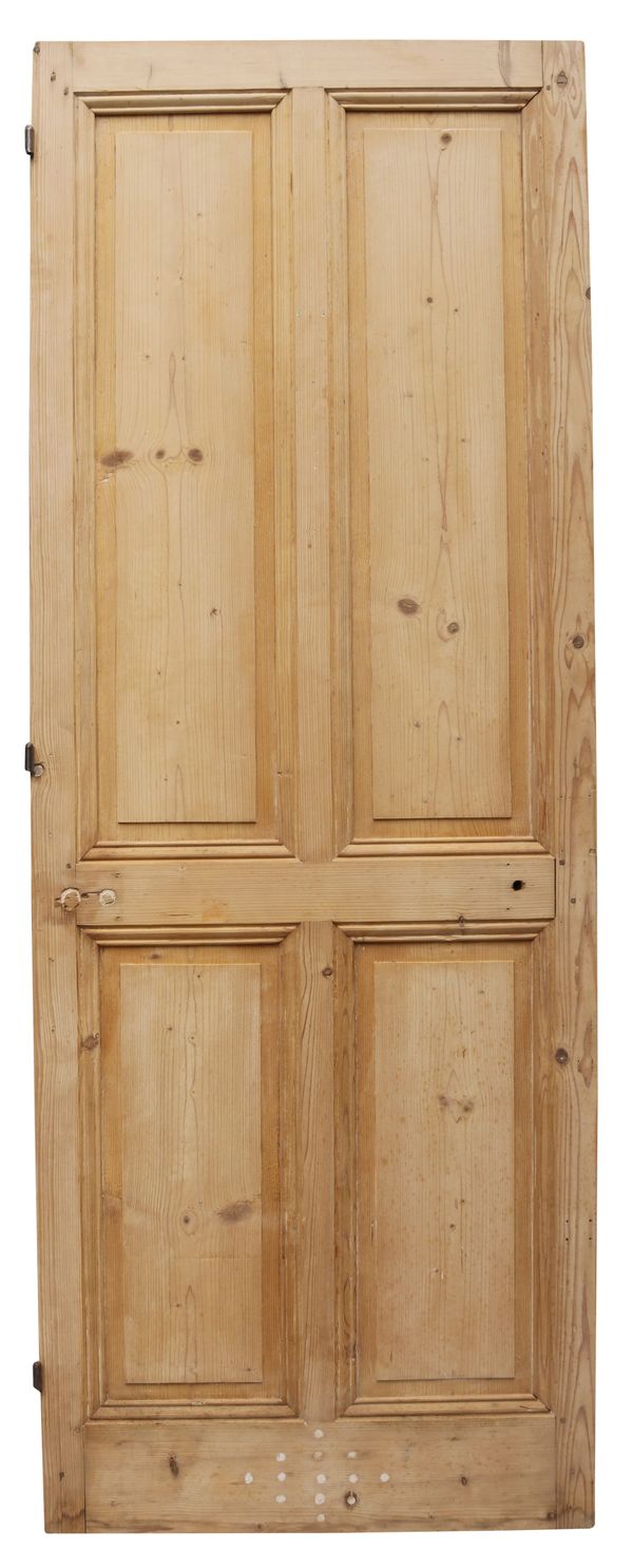 A Reclaimed Victorian Style Pine Interior Door