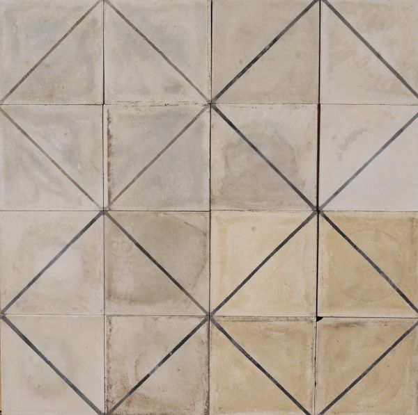 Reclaimed Cement Patterned Floor or Wall Tiles