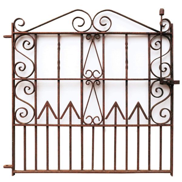 Wrought Iron Victorian Garden Gate